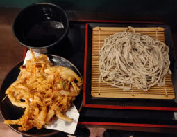 [蕎麦 たかね]天ざるそば(650円)[茅場町]