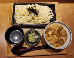 [蕎麦いまゐ]麻婆丼セット(800円)