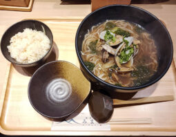 [蕎麦きり みまき]潮風香るあさりのおそば御膳(913円)[赤坂見附]