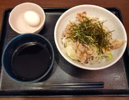 [つけ蕎麦酒場 ぢゅるり]肉つけそば(780円)[赤坂]