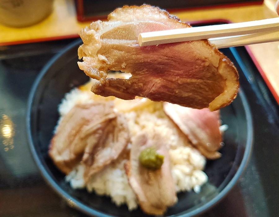 [小諸そば]鴨ステーキ丼(600円)
