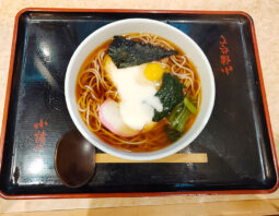 [小諸そば]山かけそば(470円)