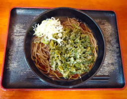 [門仲そば]春菊天そば(420円)[門前仲町]