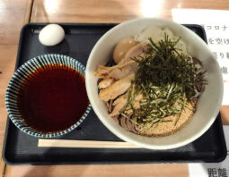 [そば 俺のだし GINZA5]冷しつけ 味玉鶏そば(720円)[銀座]