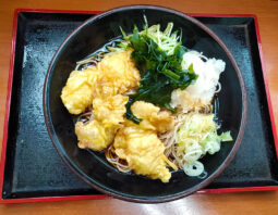 [ゆで太郎]豚バラ天おろしそば(550円)