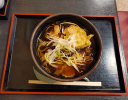 [ゆで太郎]きのこ南蛮そば(580円)