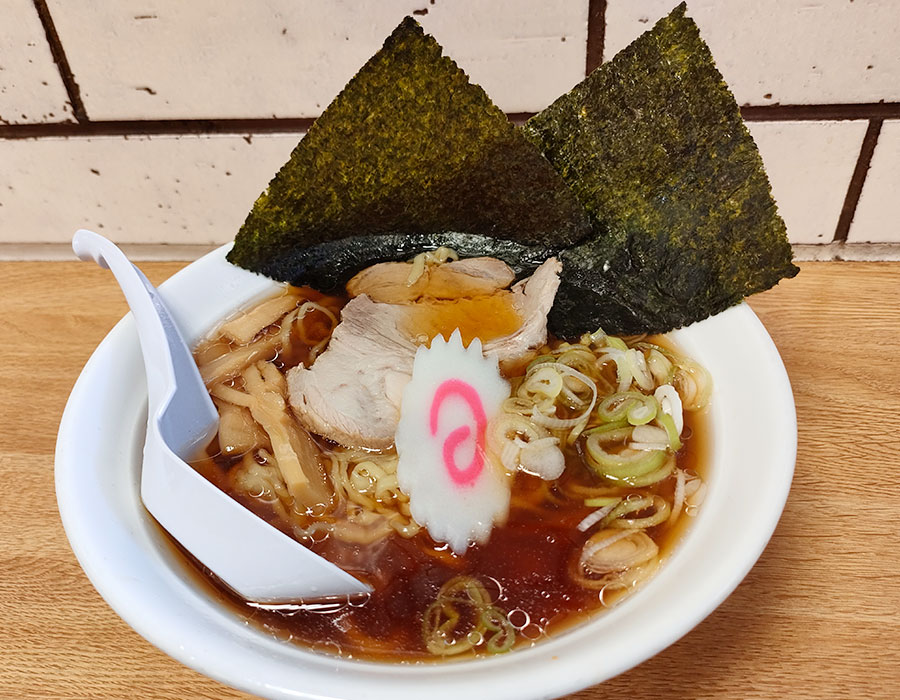 [駅そば大宮]佐野ラーメン(600円)