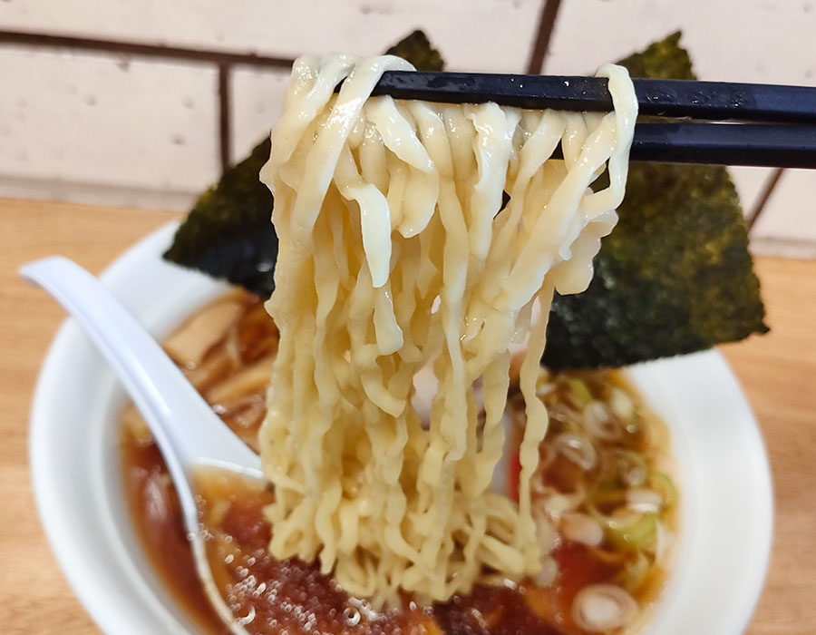 [駅そば大宮]佐野ラーメン(600円)