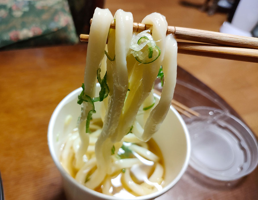 [いぶきうどん]冷かけ(420円)[吉祥寺]