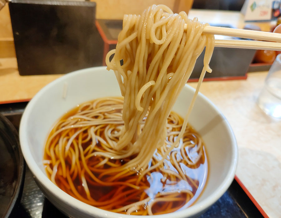 [小諸そば]鳥から丼セット(650円)